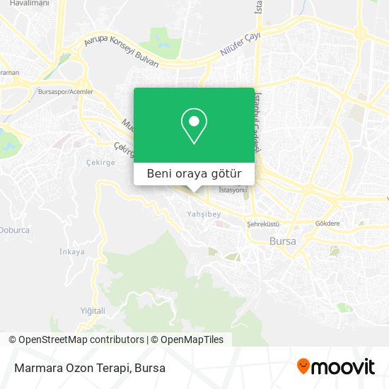 Marmara Ozon Terapi harita