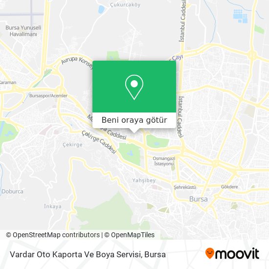 Vardar Oto Kaporta Ve Boya Servisi harita