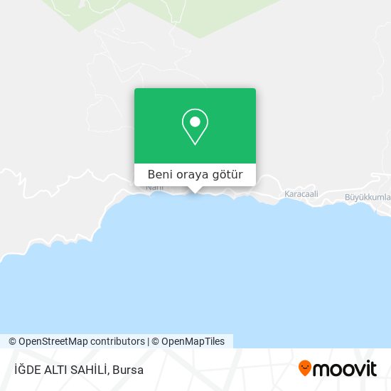 İĞDE ALTI SAHİLİ harita