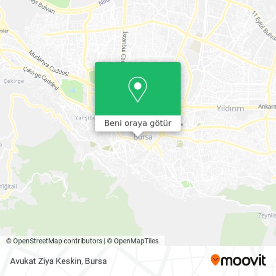 Avukat Ziya Keskin harita