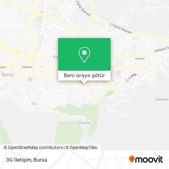 3G İletişim harita
