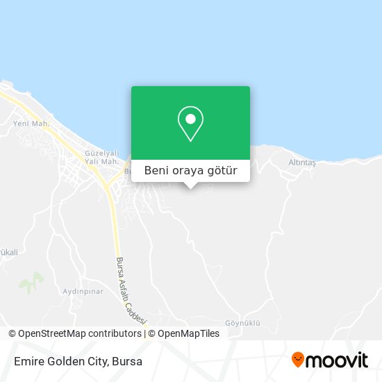 Emire Golden City harita
