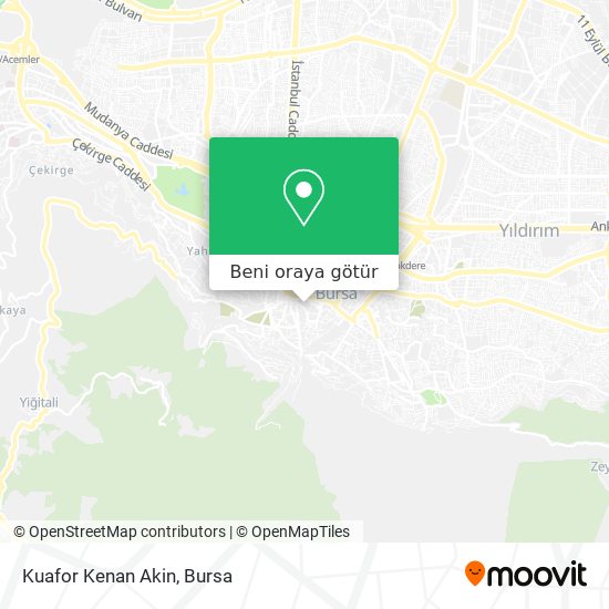 Kuafor Kenan Akin harita