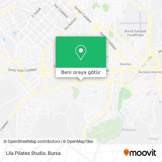 Lila Pilates Studio harita