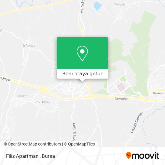Filiz Apartmanı harita