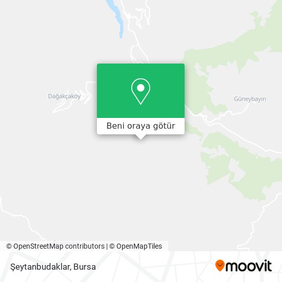 Şeytanbudaklar harita