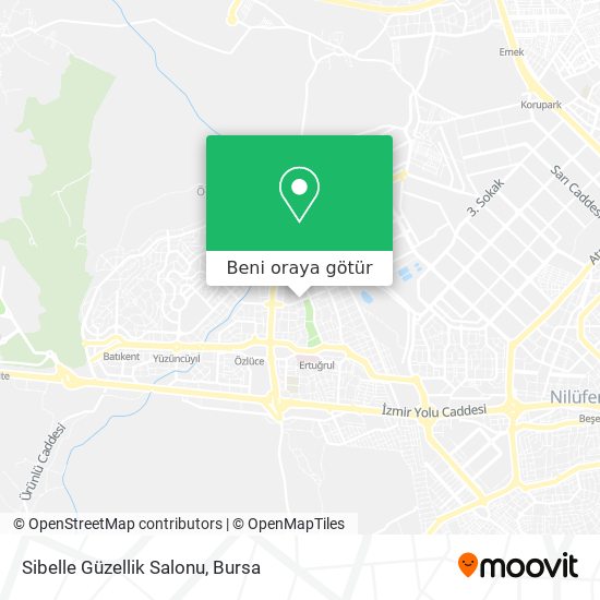 Sibelle Güzellik Salonu harita