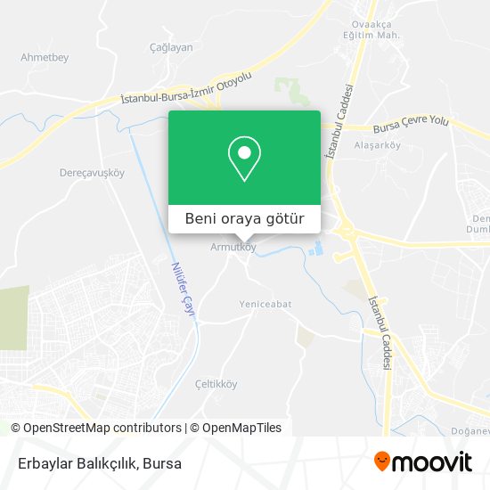 Erbaylar Balıkçılık harita