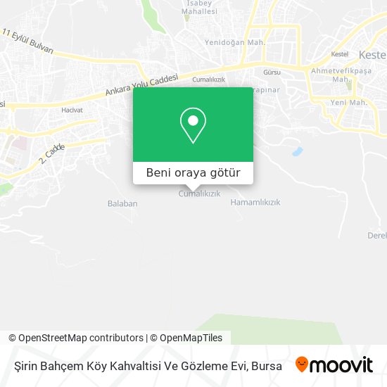 Şirin Bahçem Köy Kahvaltisi Ve Gözleme Evi harita
