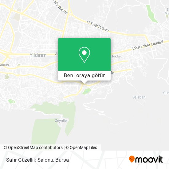 Safir Güzellik Salonu harita