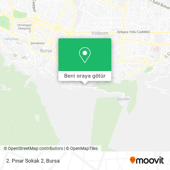 2. Pınar Sokak 2 harita