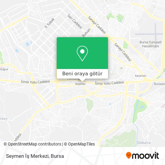 Seymen İş Merkezi harita