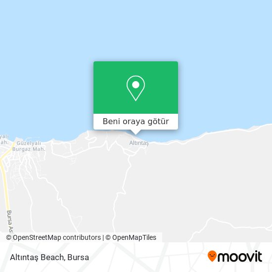 Altıntaş Beach harita