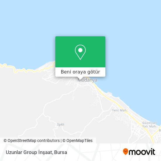Uzunlar Group İnşaat harita