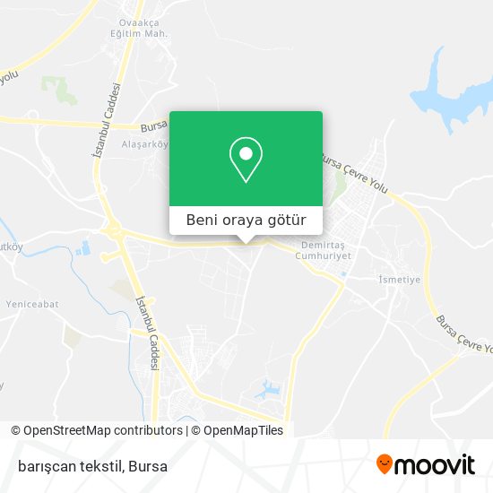 barışcan tekstil harita
