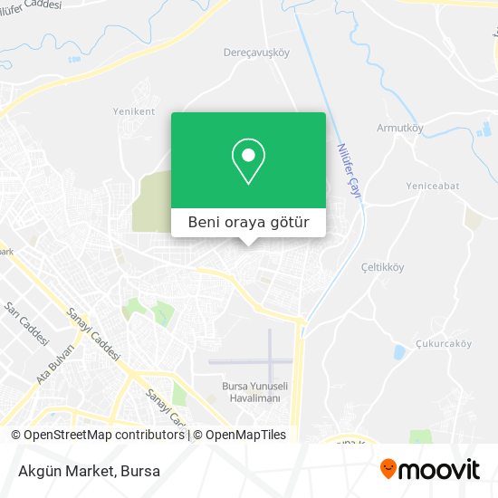 Akgün Market harita
