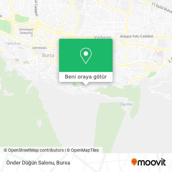Önder Düğün Salonu harita