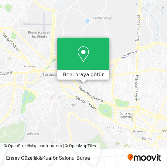 Ensev Güzellik&Kuaför Salonu harita
