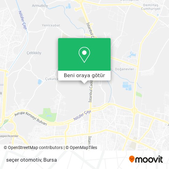 seçer otomotiv harita