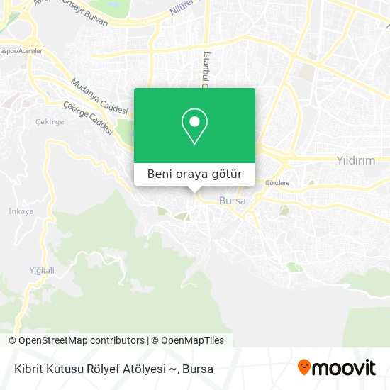 Kibrit Kutusu Rölyef Atölyesi ~ harita
