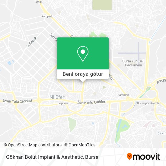 Gökhan Bolut Implant & Aesthetic harita
