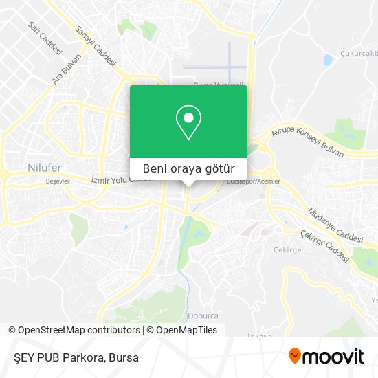 ŞEY PUB Parkora harita