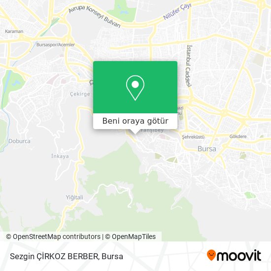 Sezgin ÇİRKOZ BERBER harita
