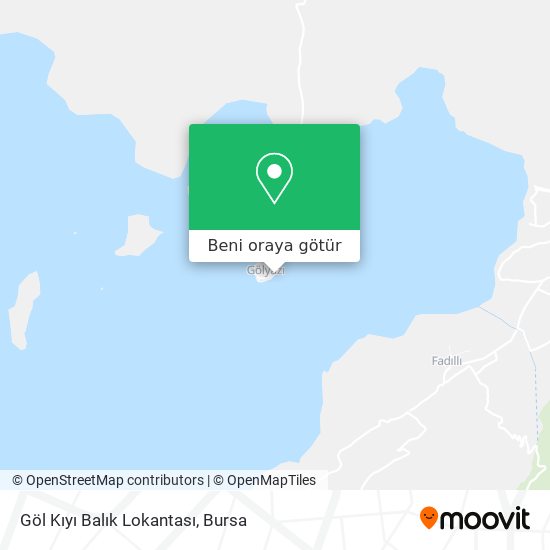 Göl Kıyı Balık Lokantası harita