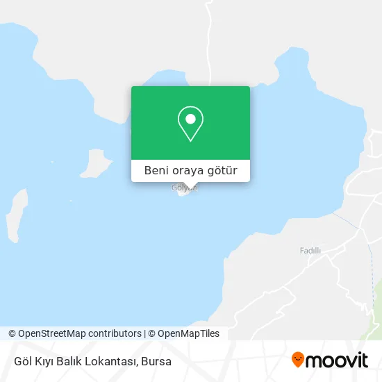 Göl Kıyı Balık Lokantası harita