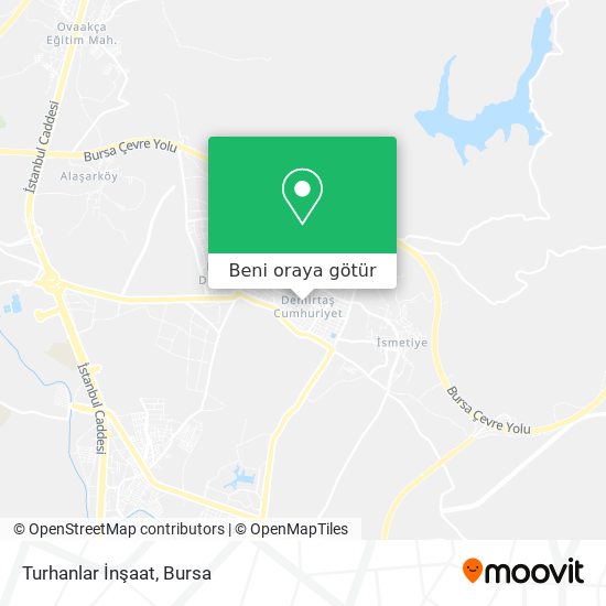 Turhanlar İnşaat harita