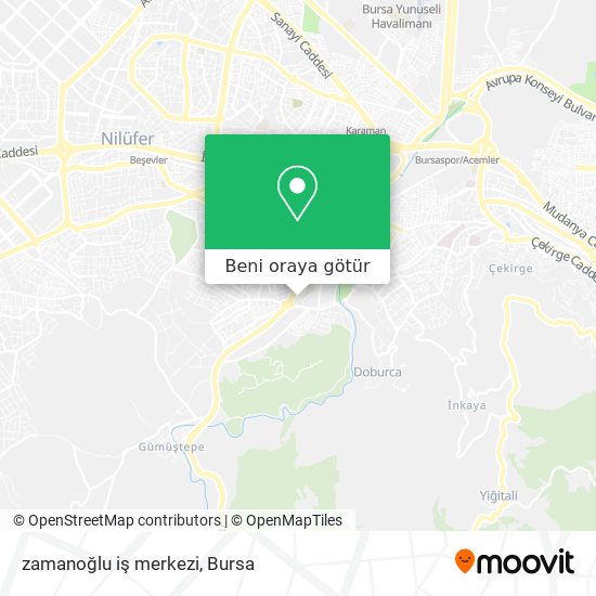 zamanoğlu iş merkezi harita
