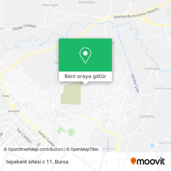 tepekent sitesi c 11 harita