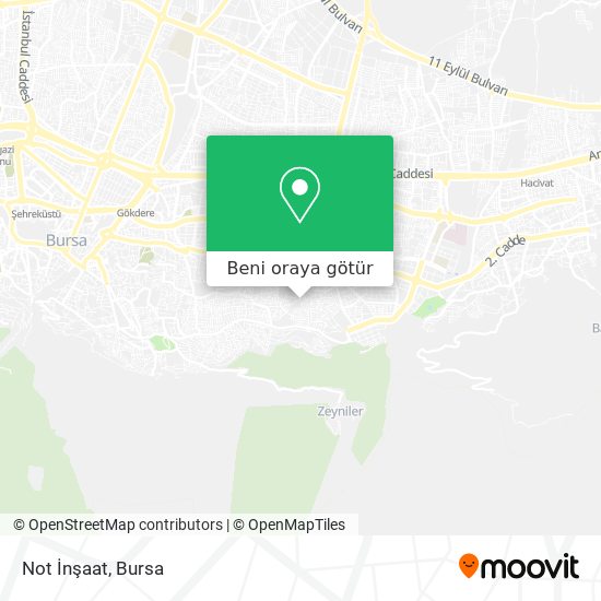 Not İnşaat harita