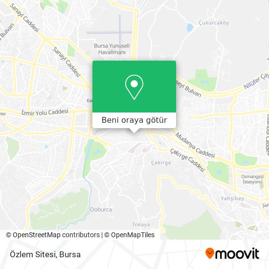 Özlem Sitesi harita