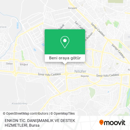 ENKON TİC. DANIŞMANLIK VE DESTEK HİZMETLERİ harita