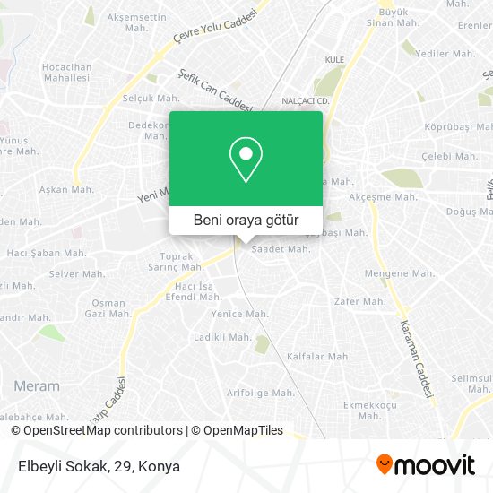 Elbeyli Sokak, 29 harita