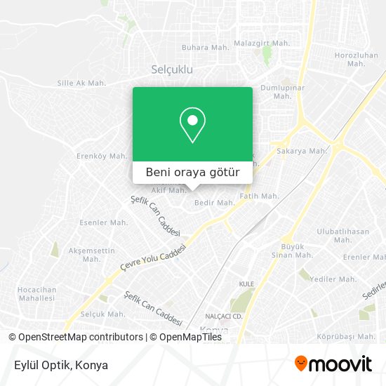 Eylül Optik harita