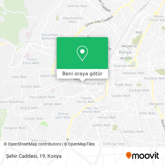 Şehir Caddesi, 19 harita
