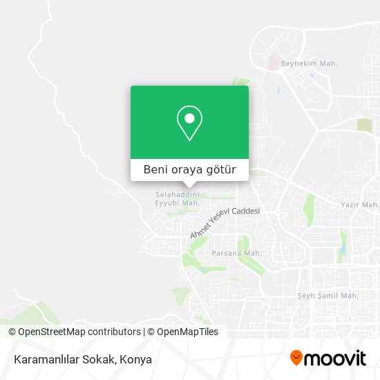Karamanlılar Sokak harita