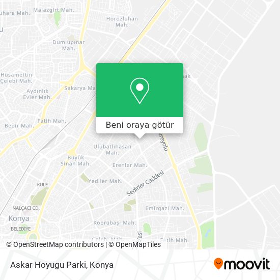 Askar Hoyugu Parki harita