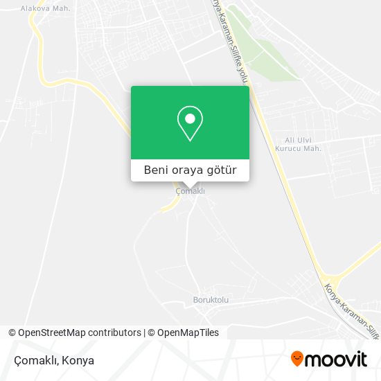 Çomaklı harita