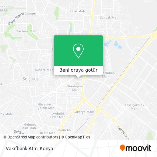 Vakıfbank Atm harita
