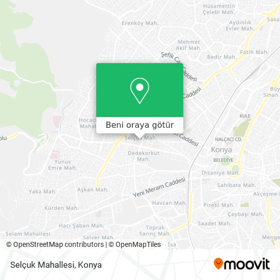 Selçuk Mahallesi harita