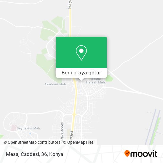 Mesaj Caddesi, 36 harita