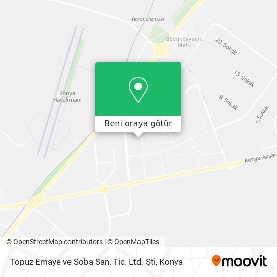 Topuz Emaye ve Soba San. Tic. Ltd. Şti harita