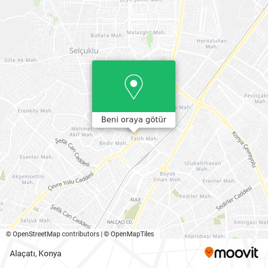 Alaçatı harita