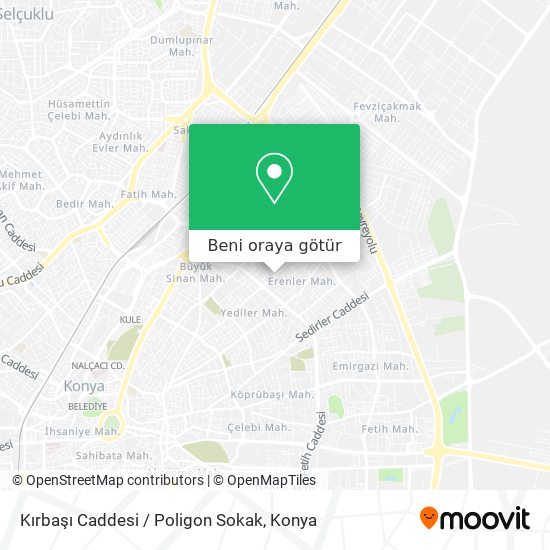 Kırbaşı Caddesi / Poligon Sokak harita
