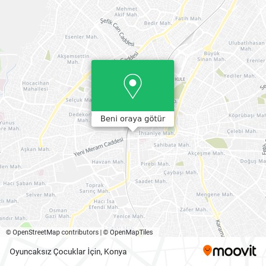 Oyuncaksız Çocuklar İçin harita
