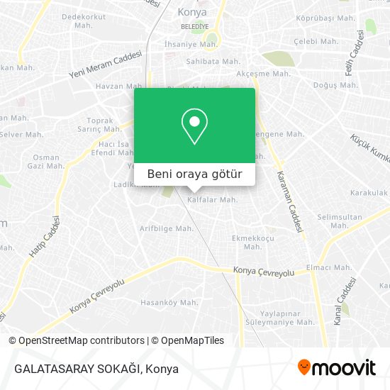 GALATASARAY SOKAĞI harita