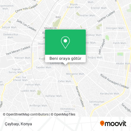 Çaybaşı harita